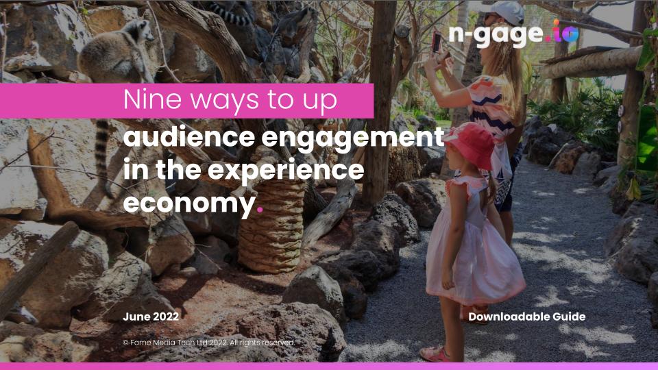 Free Downloadable Guide 9Ways to Up Audience Engagement in the